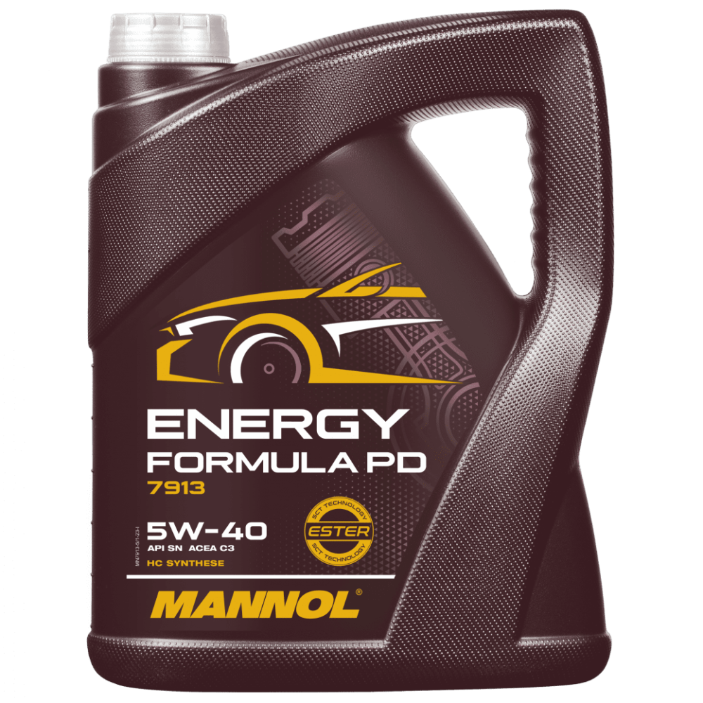 MANNOL Energy Formula PD 5 W De 40 API SN/SM/CF Motorenöl, 5 L