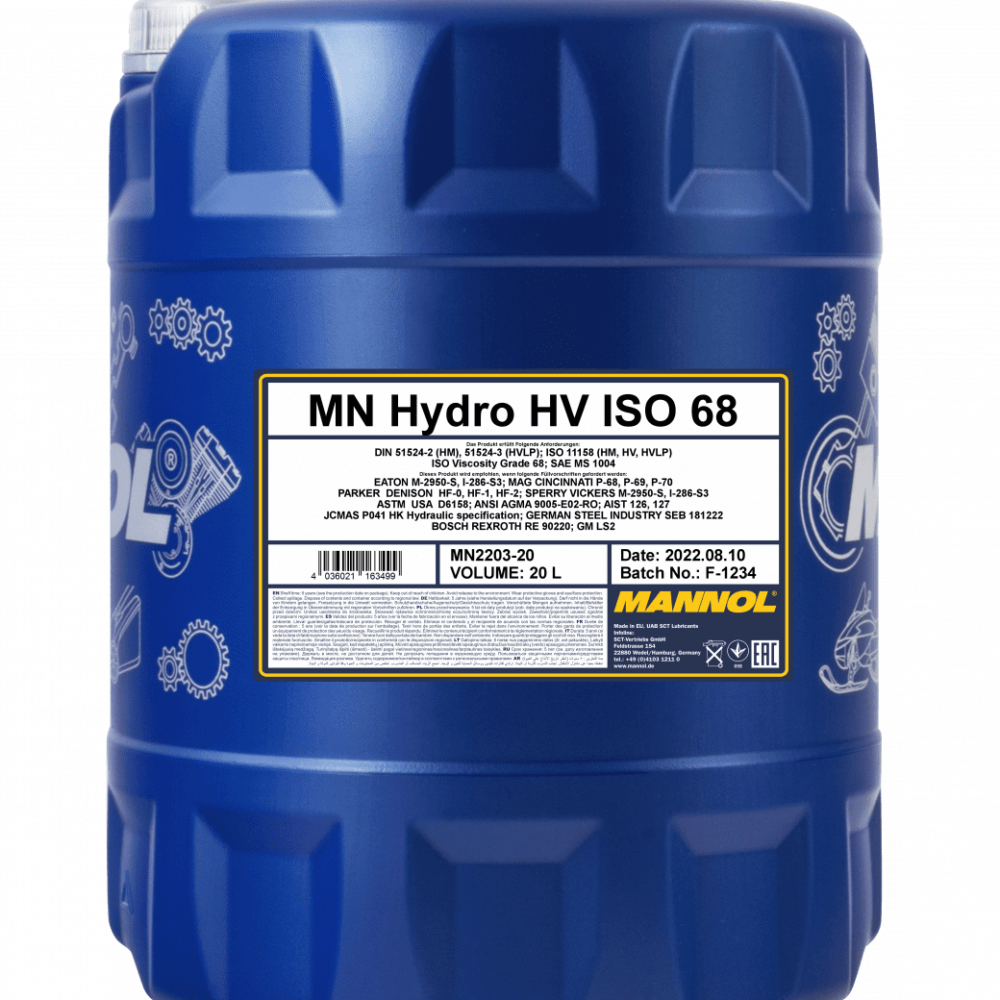 MANNOL Hydro HV ISO 68 2203 - Mannol